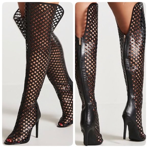 Liliana Shoes - Thigh high boots style name Dominic